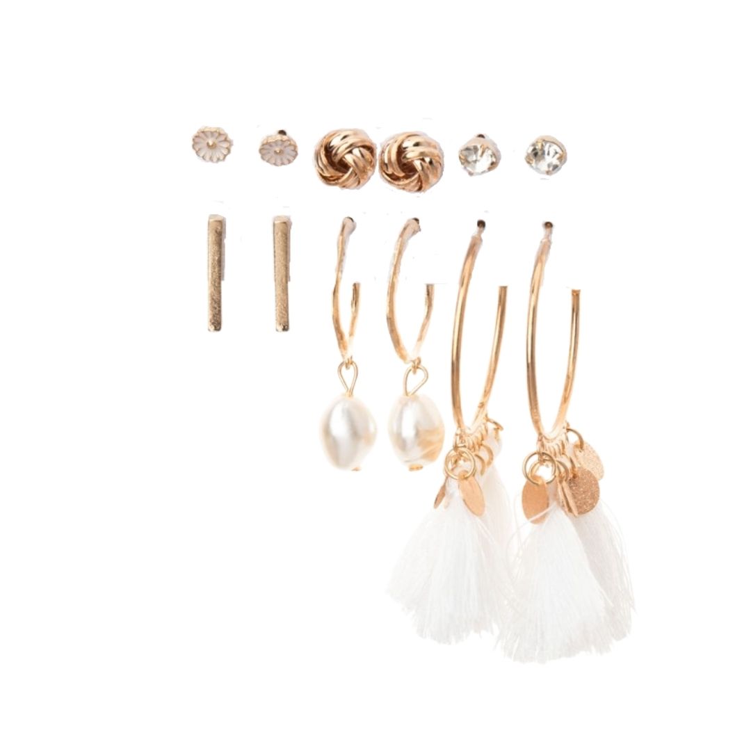 pearl earrings