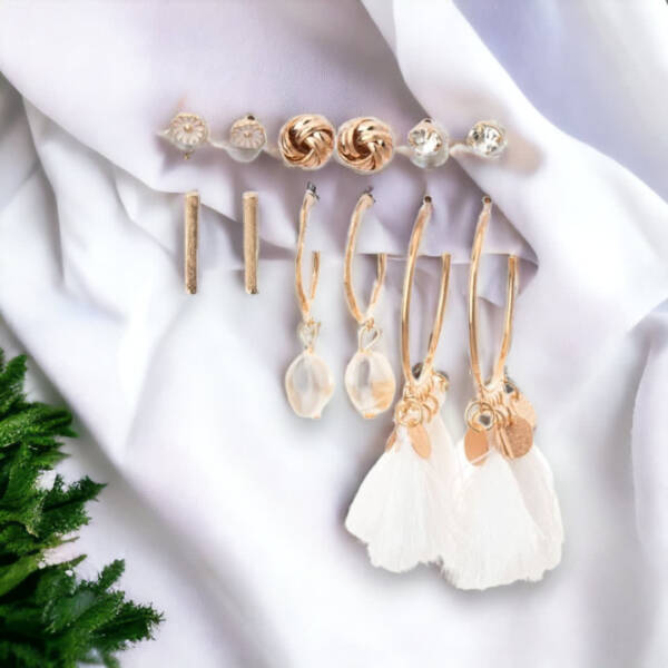 pearl earrings