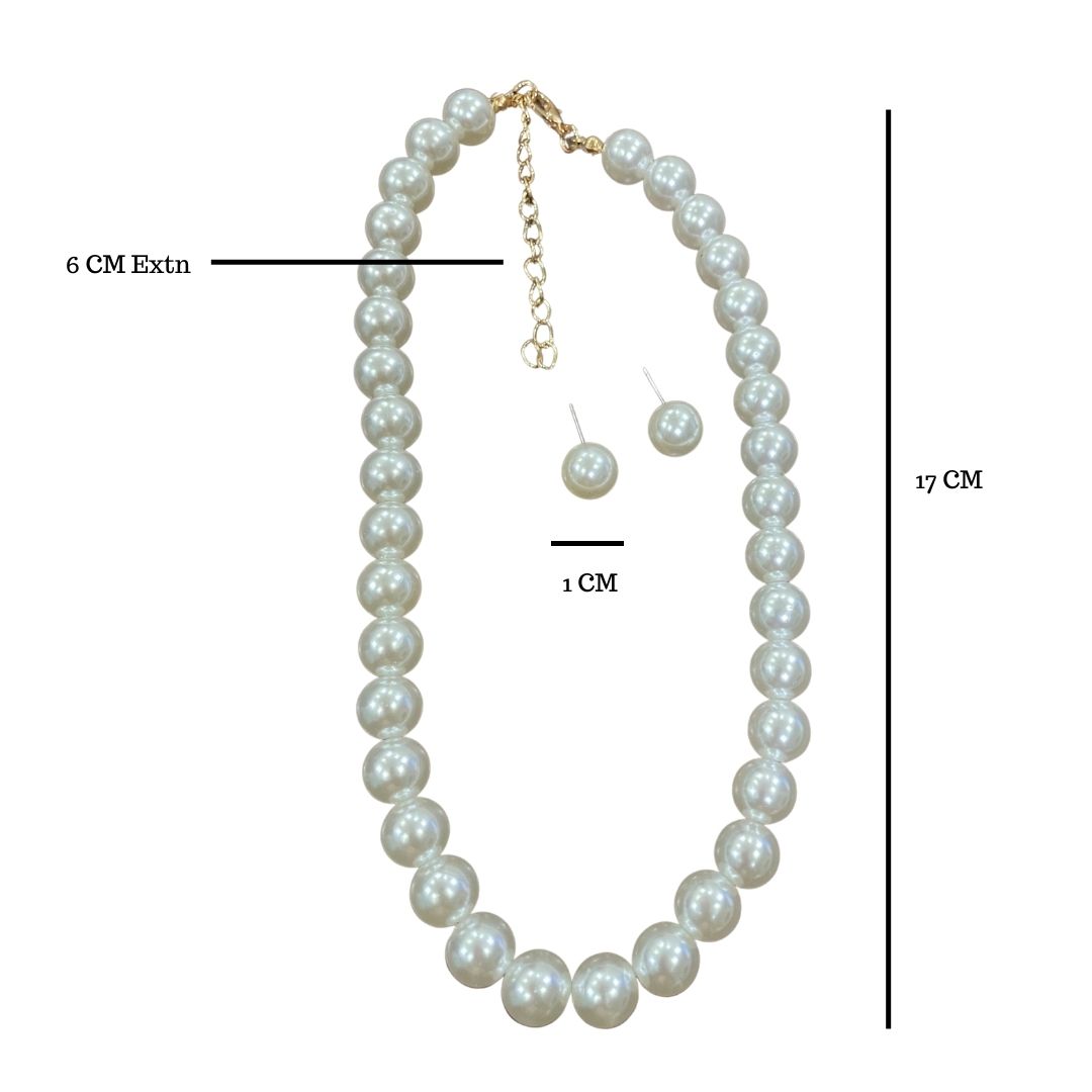 White Pearl Necklace