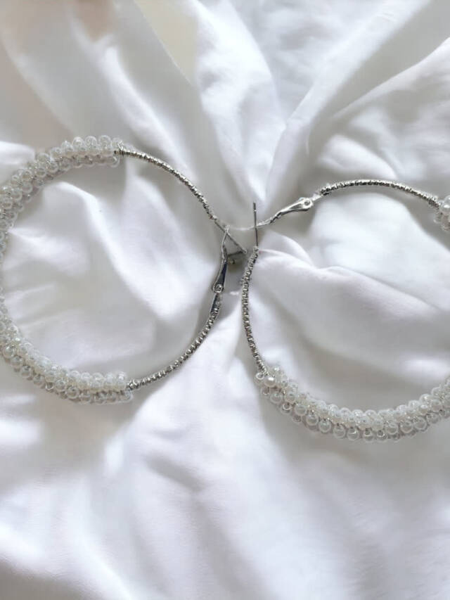 pearl earrings design