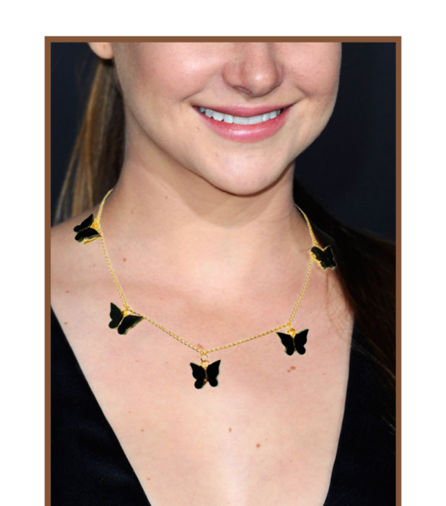 Butterfly Necklace Jewelry