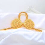 Golden Rhinestone Hair Clutcher