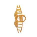 Golden Rhinestone Hair Clutcher