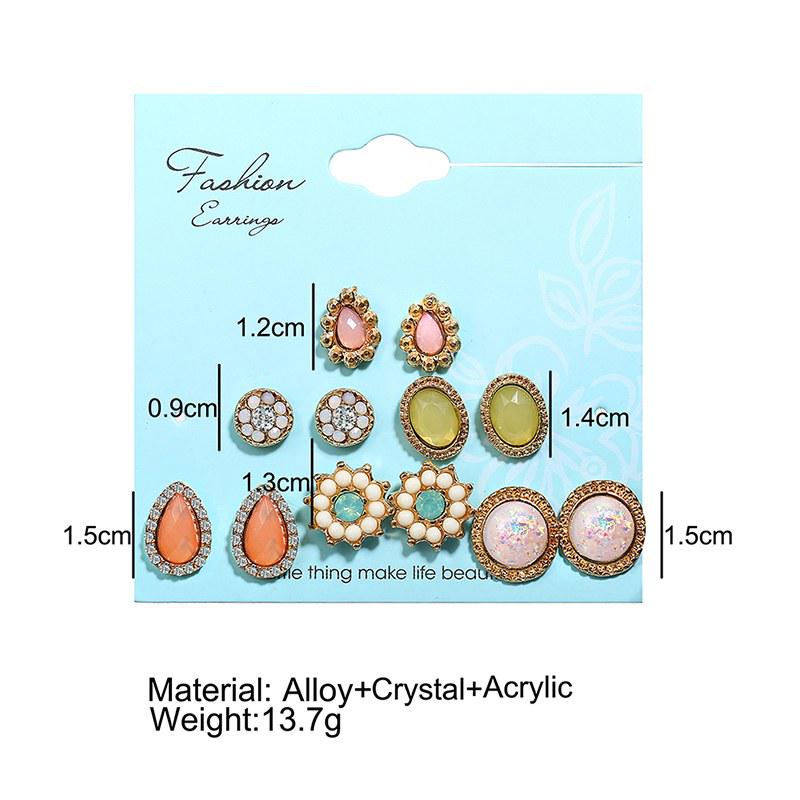 Pastel Stud Earrings Set Pastel Stud Earrings Set