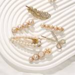 Pearl Mixed Hair Clips Set