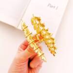 Golden Leaf Hair Clip