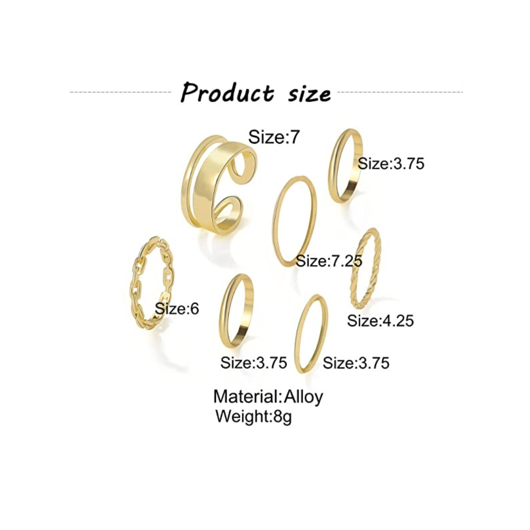 Delicate Gold Rings Delicate Gold Rings