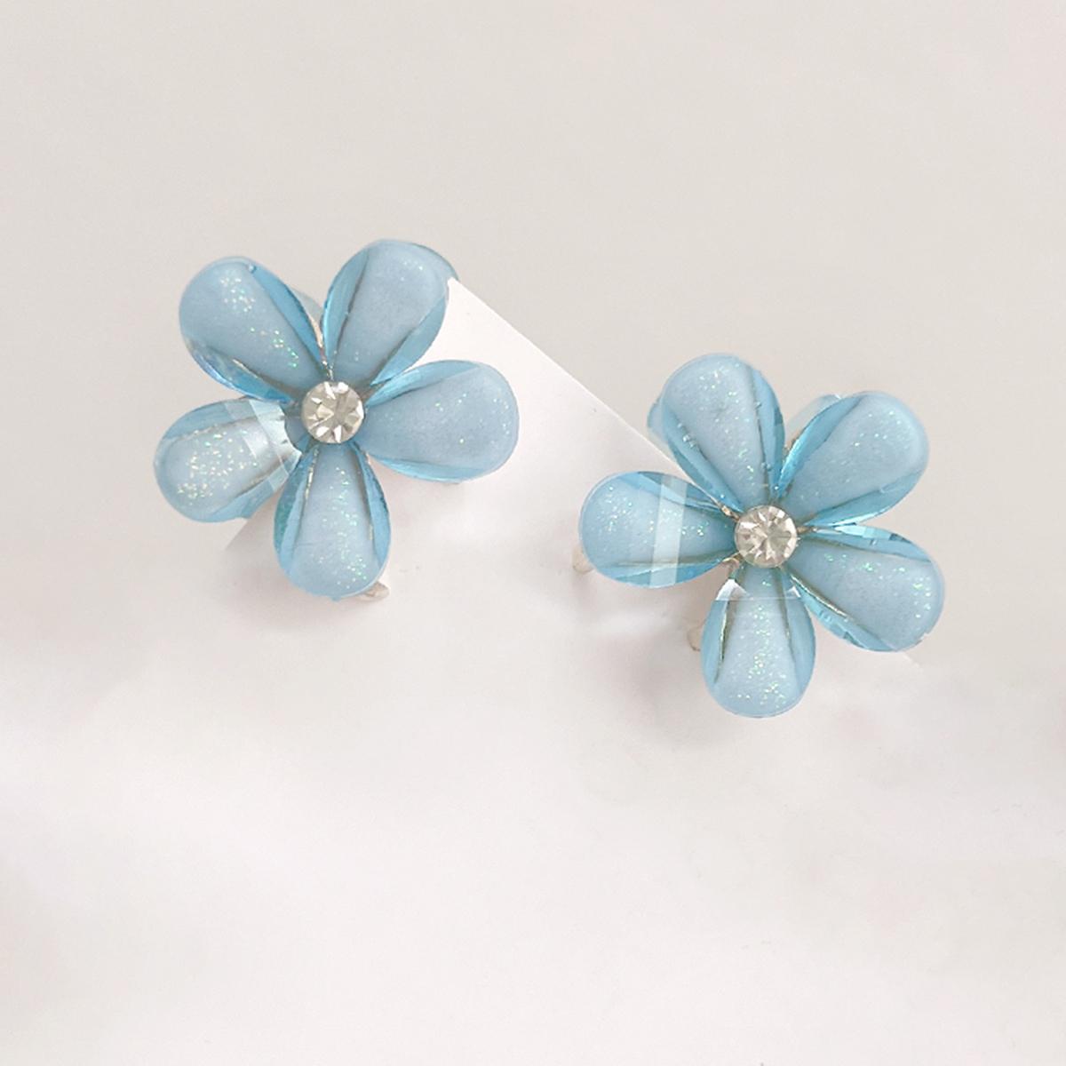 Colorful Flower Hair Clips