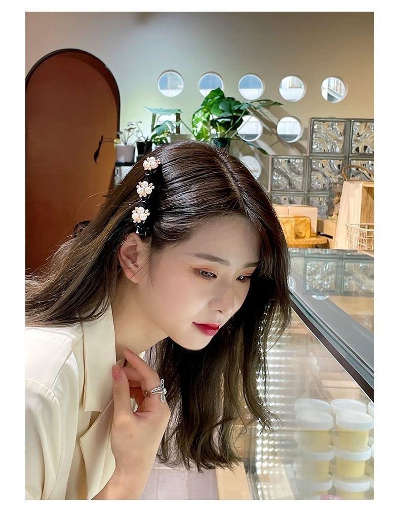 White pearl hair clip set White pearl hair clip set