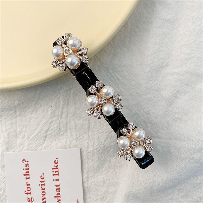 Pearl hair clip set with unique designs Pearl hair clip set with unique designs