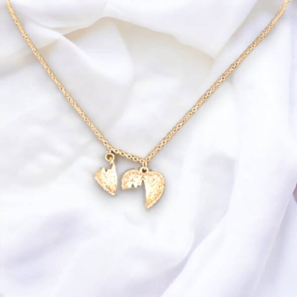heart puzzle necklace