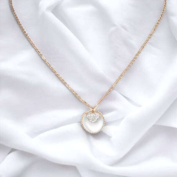 heart ring necklace