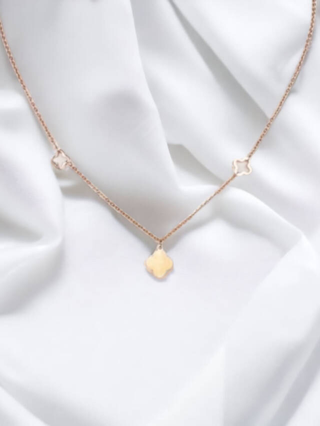 four-leaf clover necklace