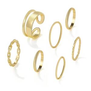 Delicate Gold Rings