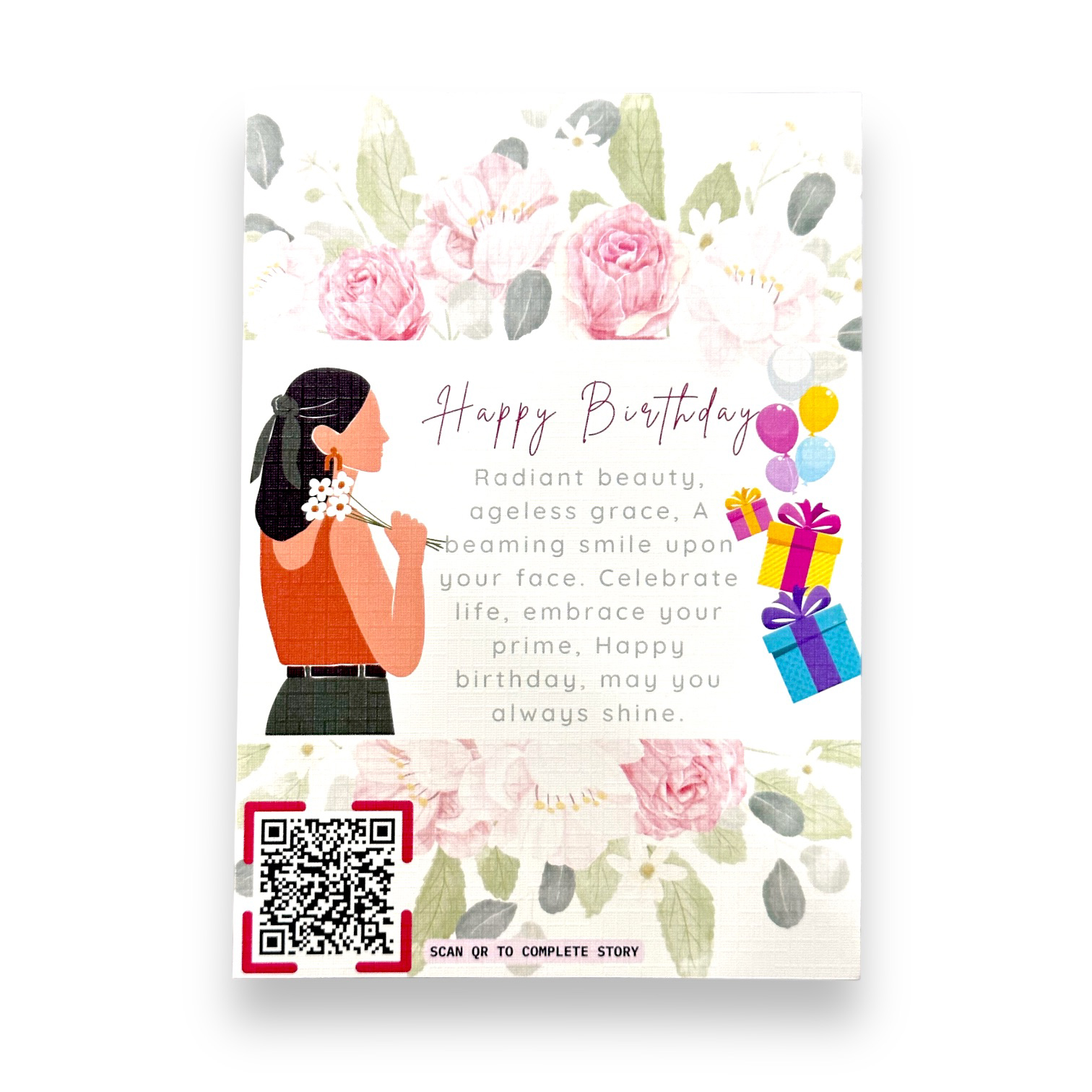 PostcardsNew - 9 thank you greeting card