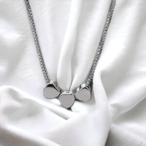 Three-Heart Necklace