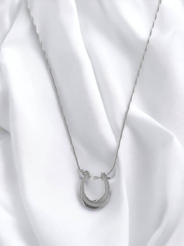 Horseshoe Pendant Necklace