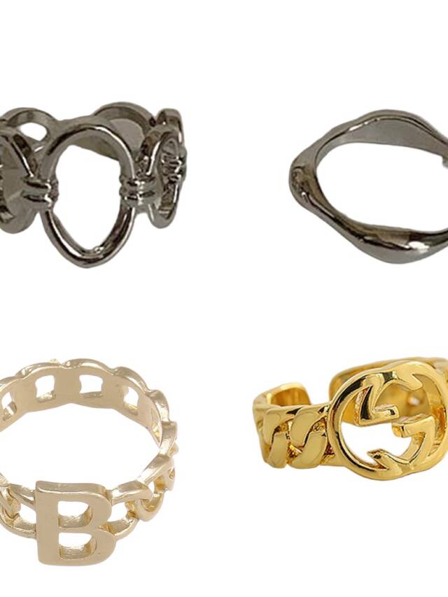 set of 4 rings