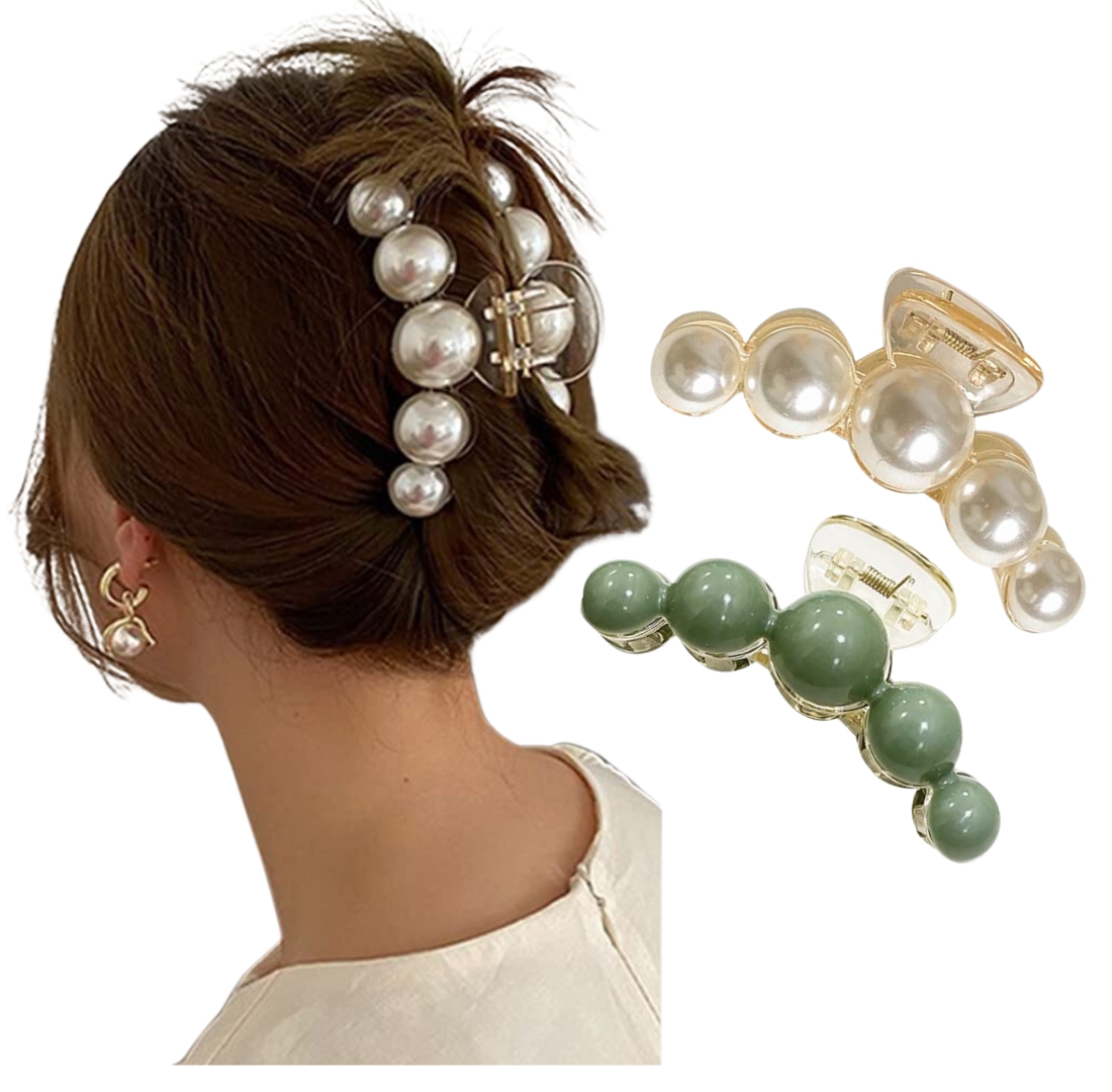 Green White Pearl Clutcher Set Green White Pearl Clutcher Set