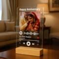 Stunning Personalised Acrylic Spotify Photo Frame – Connect Music with Memories
