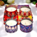 18 Eco-Friendly Lwmongrass Soy Candle Set Of 4