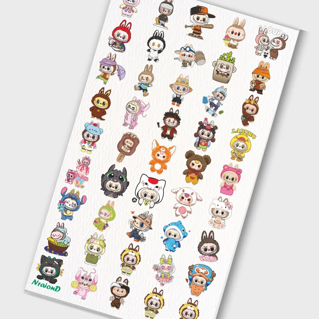 Labubu stickers