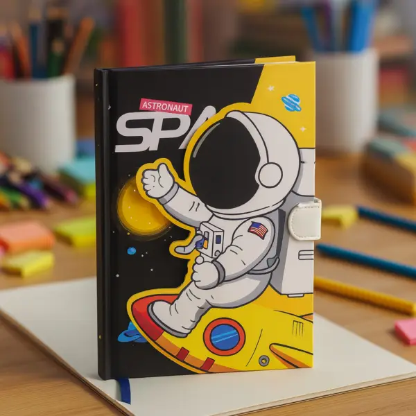 Astronaut Spaceship & Coffee